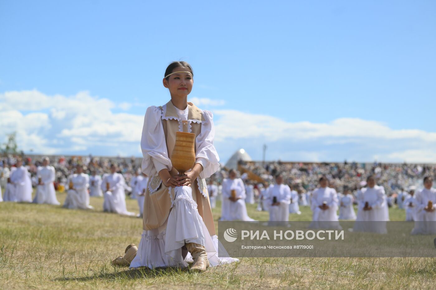 Национальный якутский праздник "Ысыах Туймаады-2024"