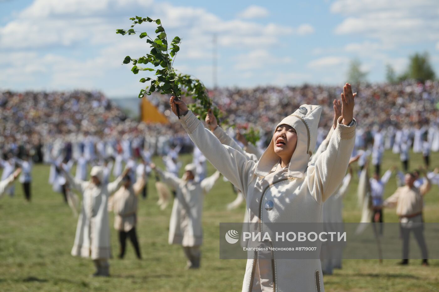 Национальный якутский праздник "Ысыах Туймаады-2024"