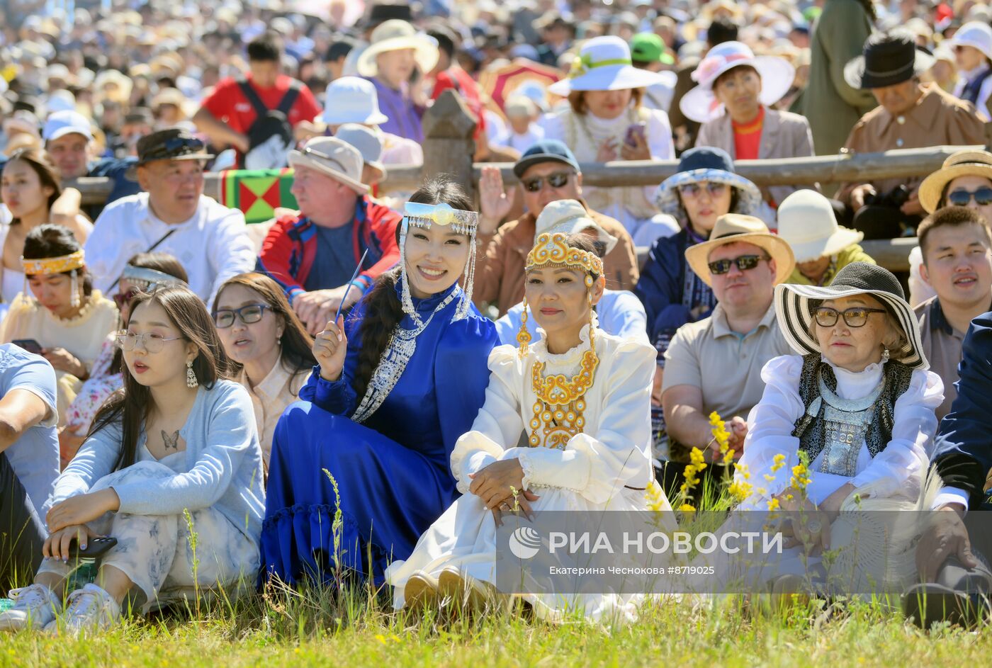 Национальный якутский праздник "Ысыах Туймаады-2024"