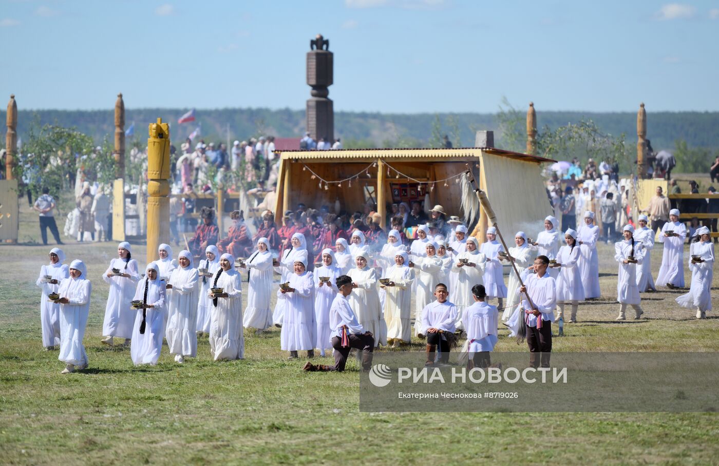 Национальный якутский праздник "Ысыах Туймаады-2024"