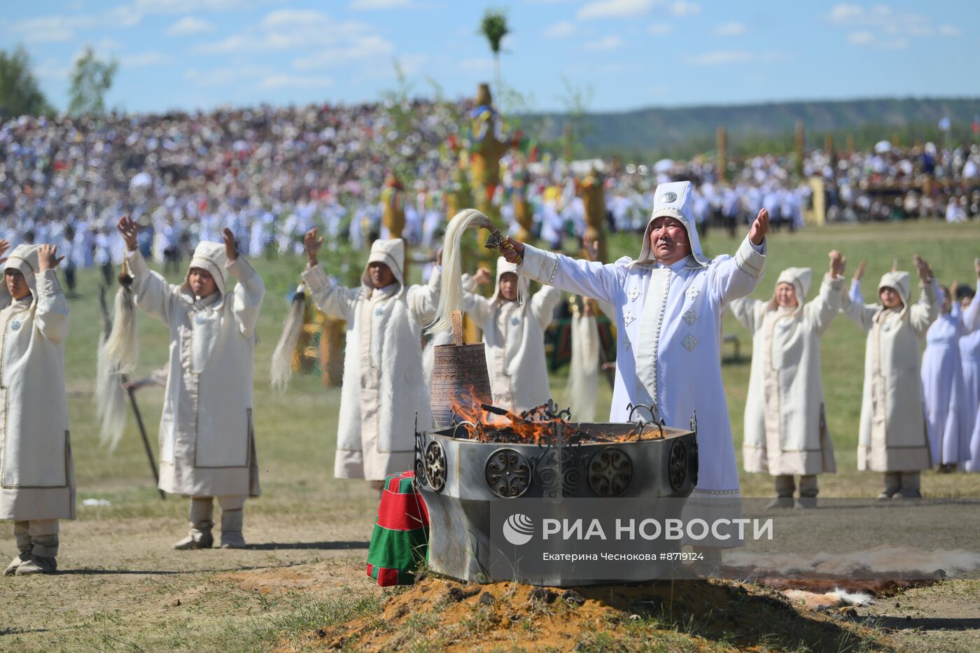 Национальный якутский праздник "Ысыах Туймаады-2024"