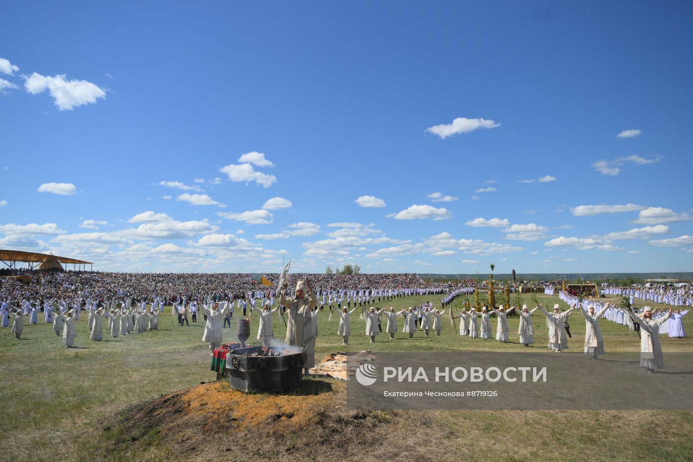 Национальный якутский праздник "Ысыах Туймаады-2024"