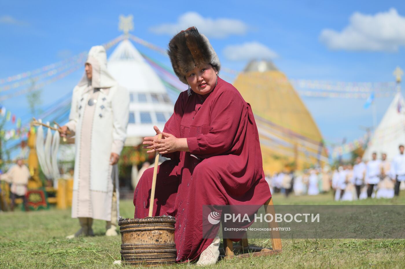 Национальный якутский праздник "Ысыах Туймаады-2024"