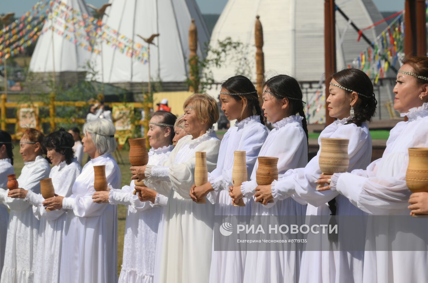 Национальный якутский праздник "Ысыах Туймаады-2024"