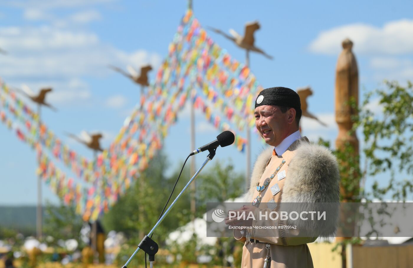 Национальный якутский праздник "Ысыах Туймаады-2024"