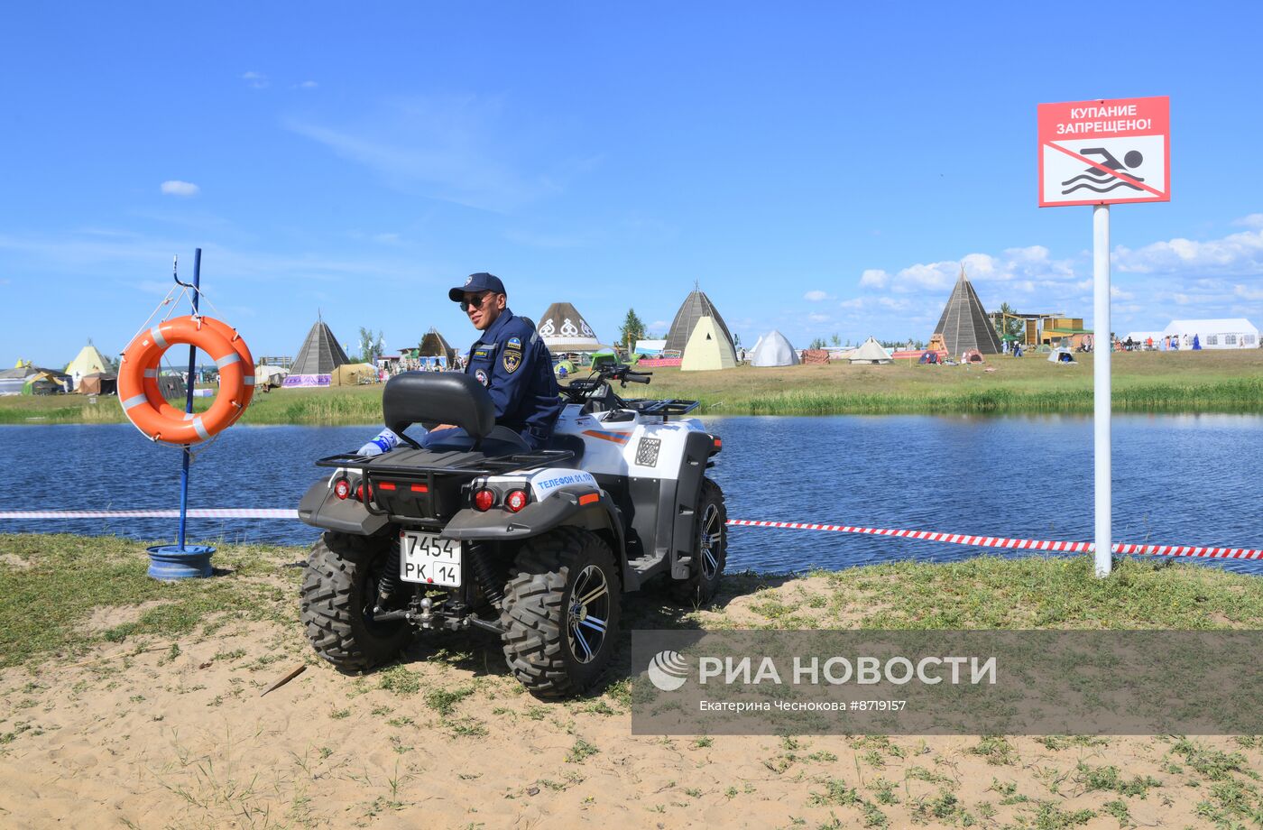 Национальный якутский праздник "Ысыах Туймаады-2024"