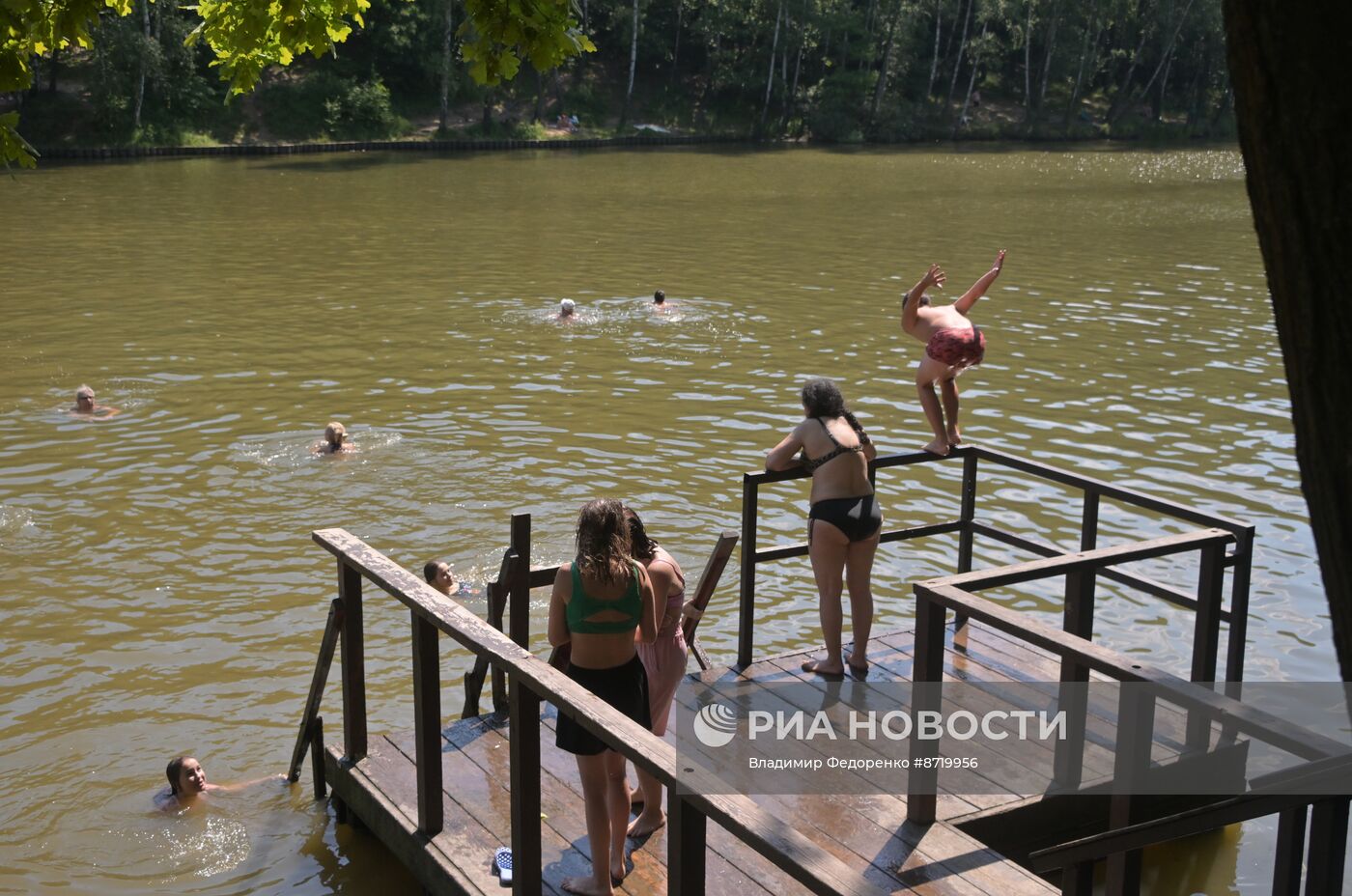 Отдых горожан в Москве