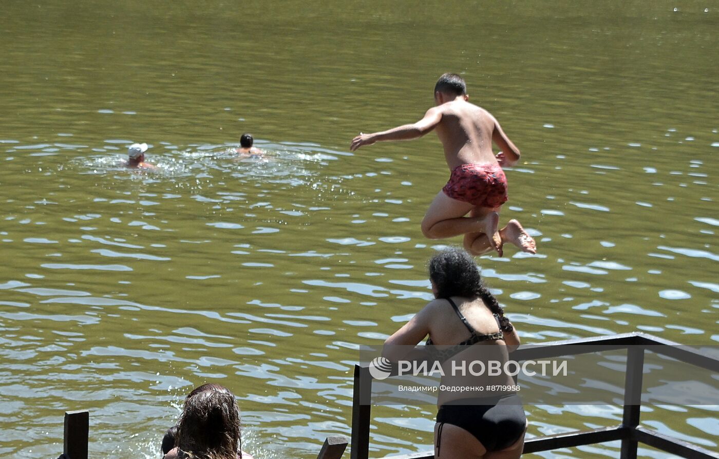 Отдых горожан в Москве