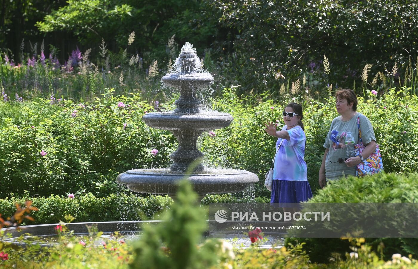 Жаркая погода в Москве