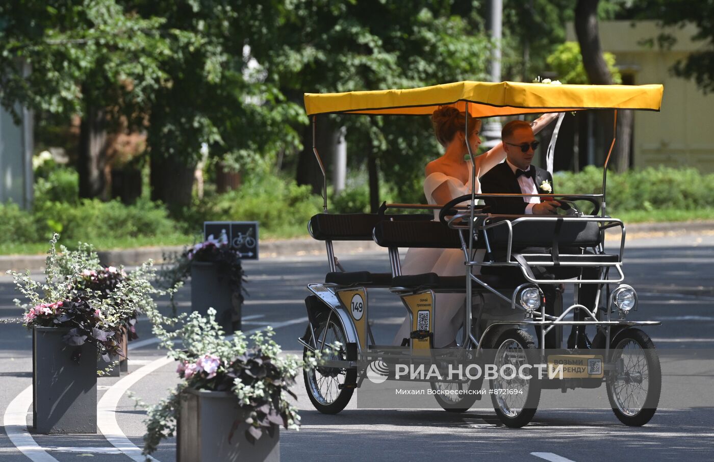 Жаркая погода в Москве