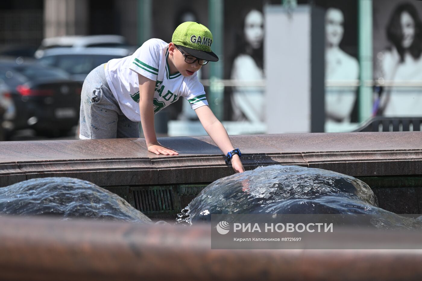 Жаркая погода в Москве