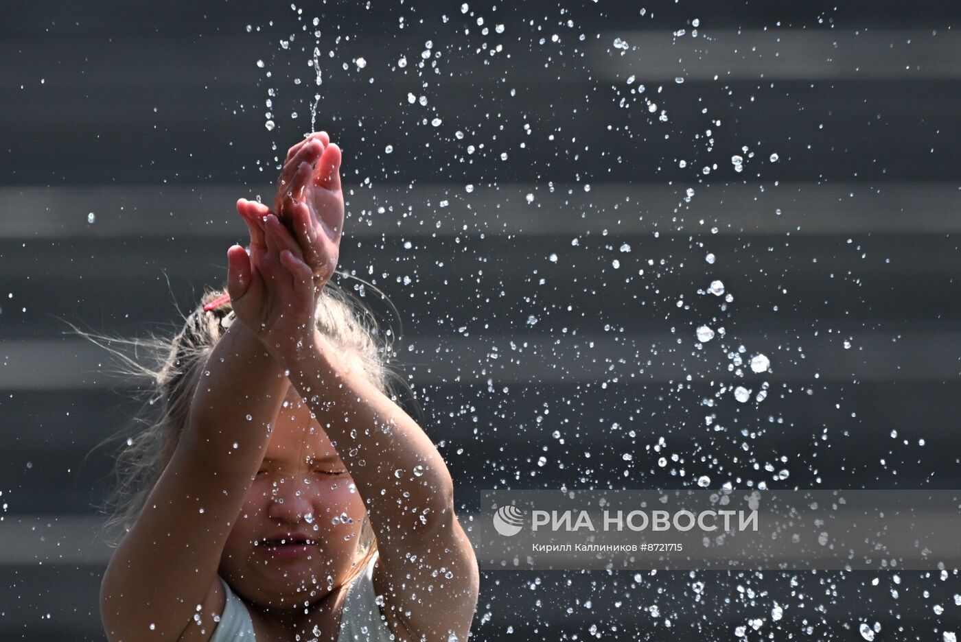 Жаркая погода в Москве