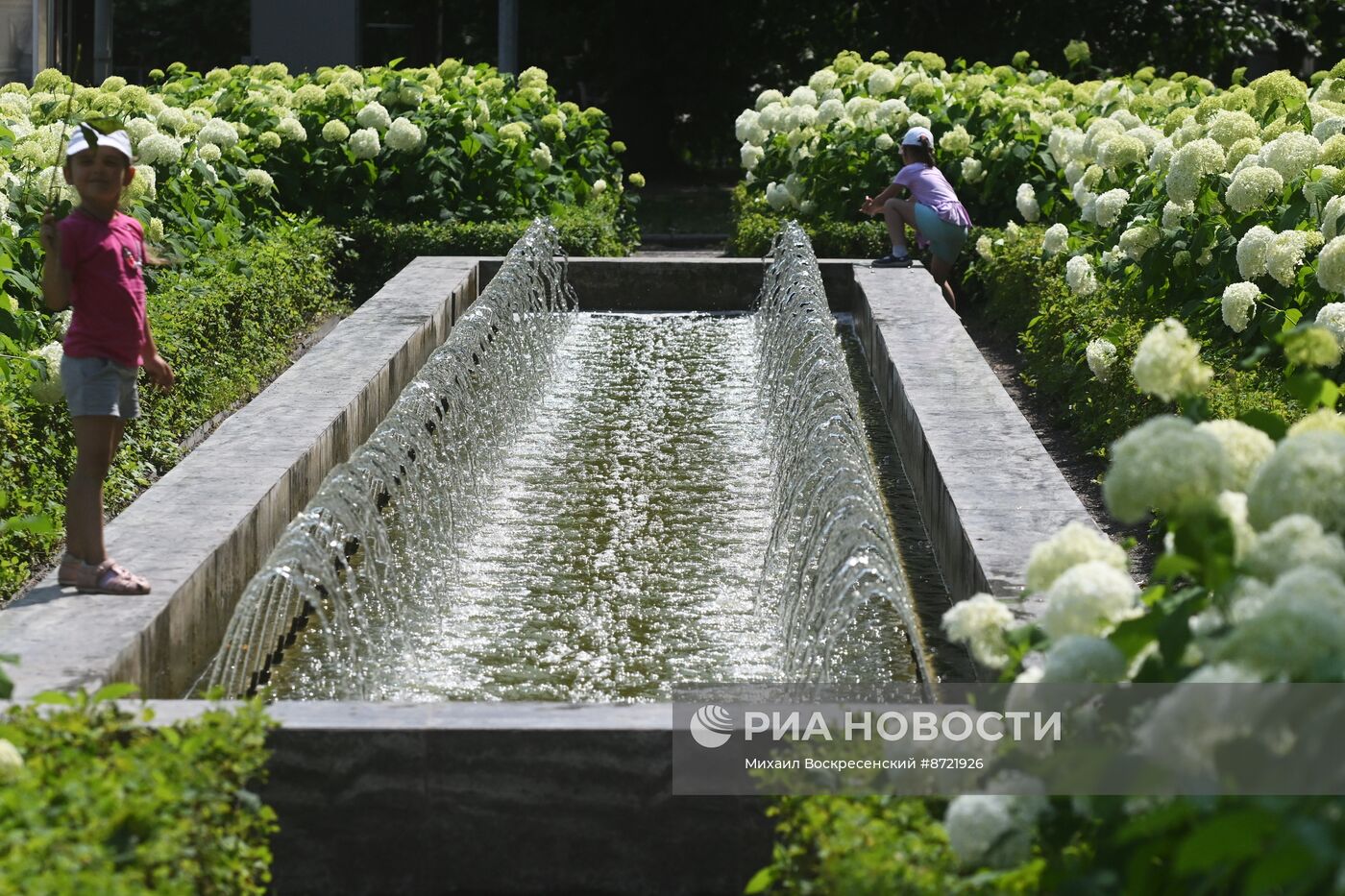 Жаркая погода в Москве