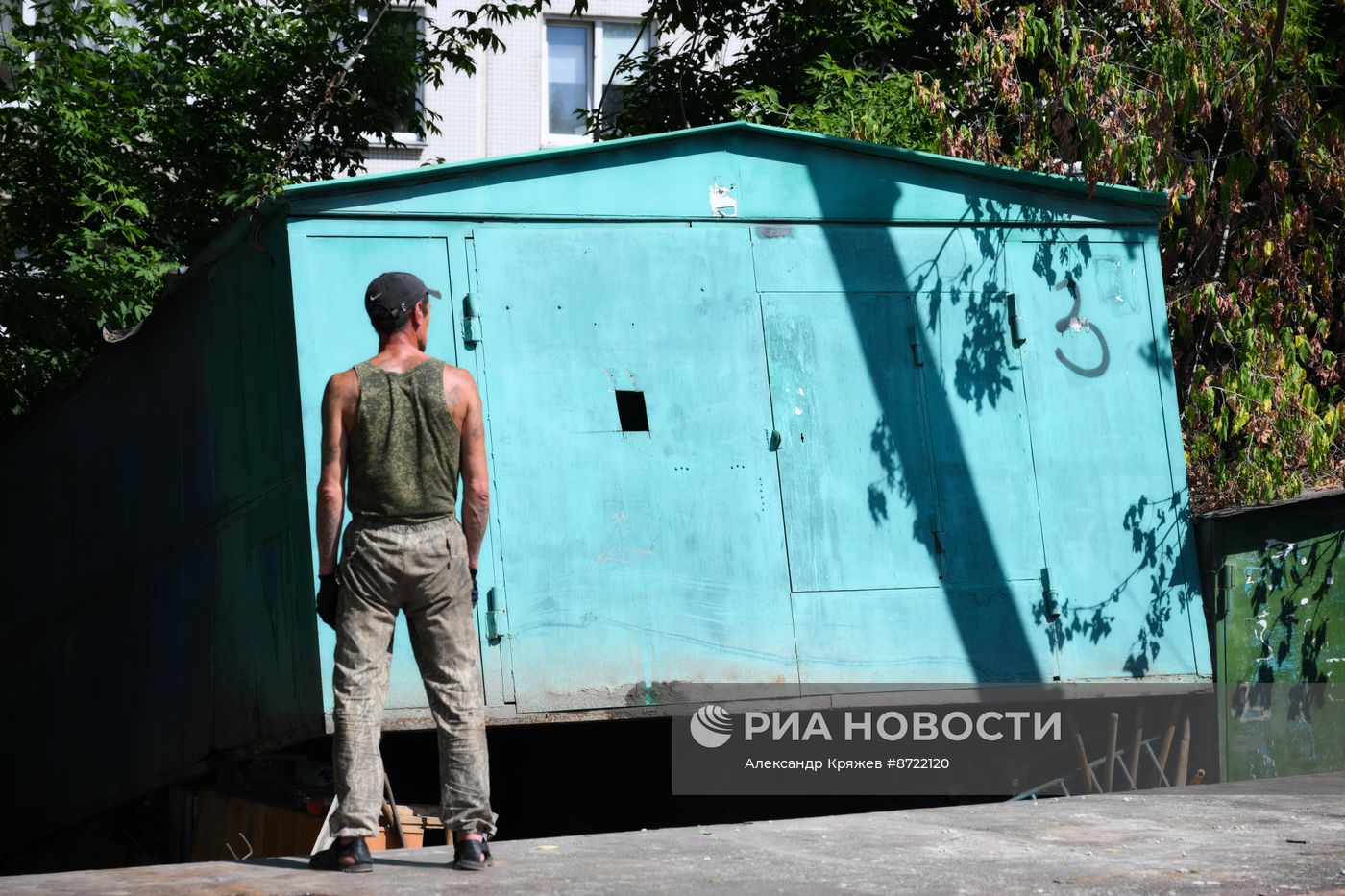 Демонтаж гаражей в Новосибирске