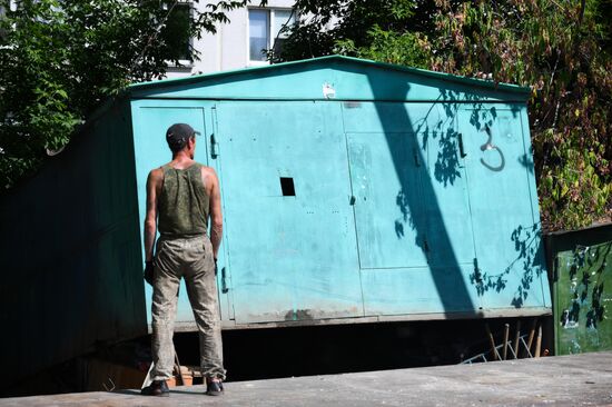 Демонтаж гаражей в Новосибирске