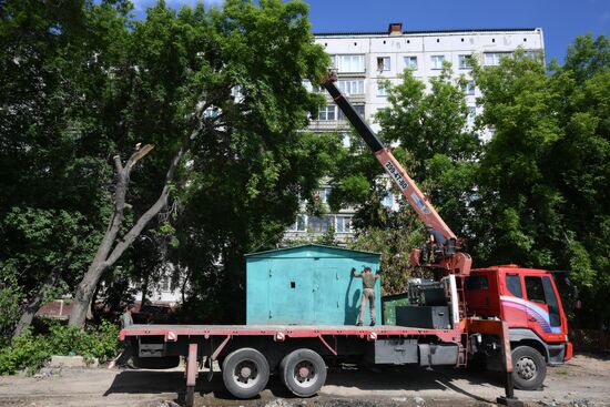 Демонтаж гаражей в Новосибирске
