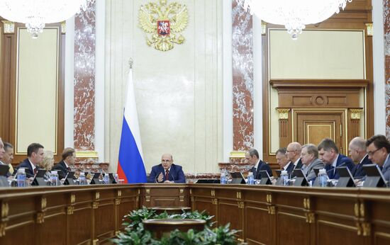 Премьер-министр Михаил Мишустин провел заседание правительства РФ