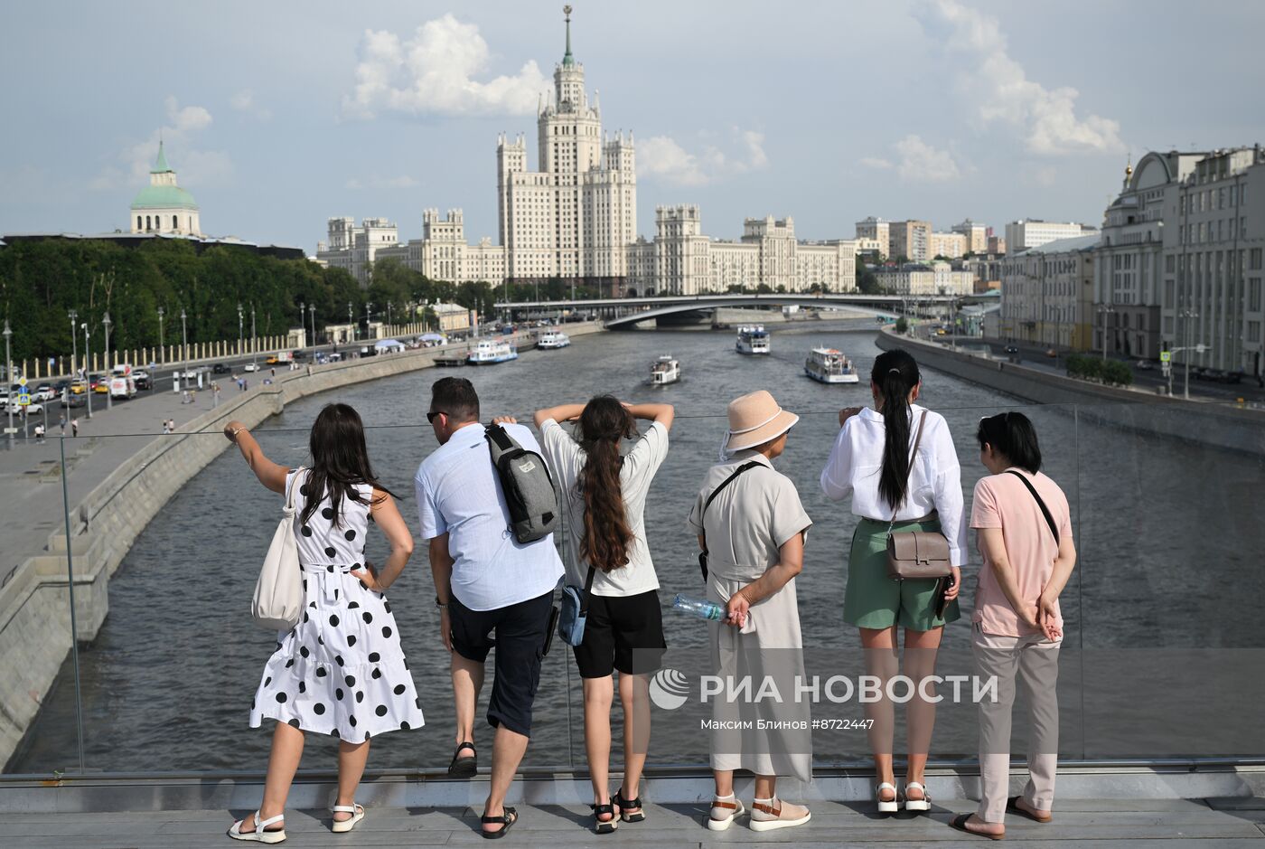 Жаркая погода в Москве