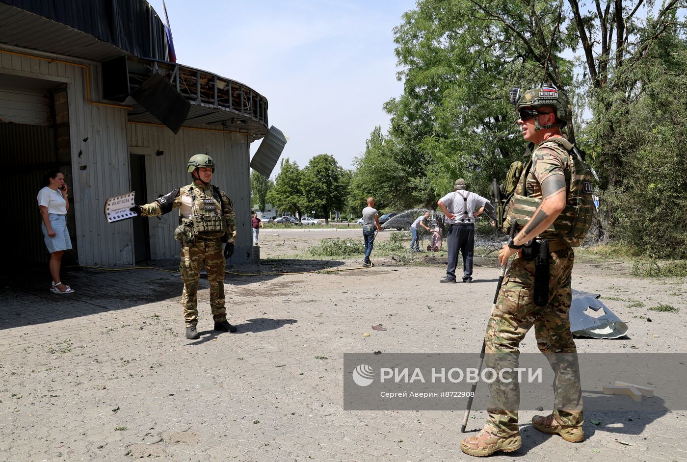 ВСУ обстреляли Ленинский район Донецка