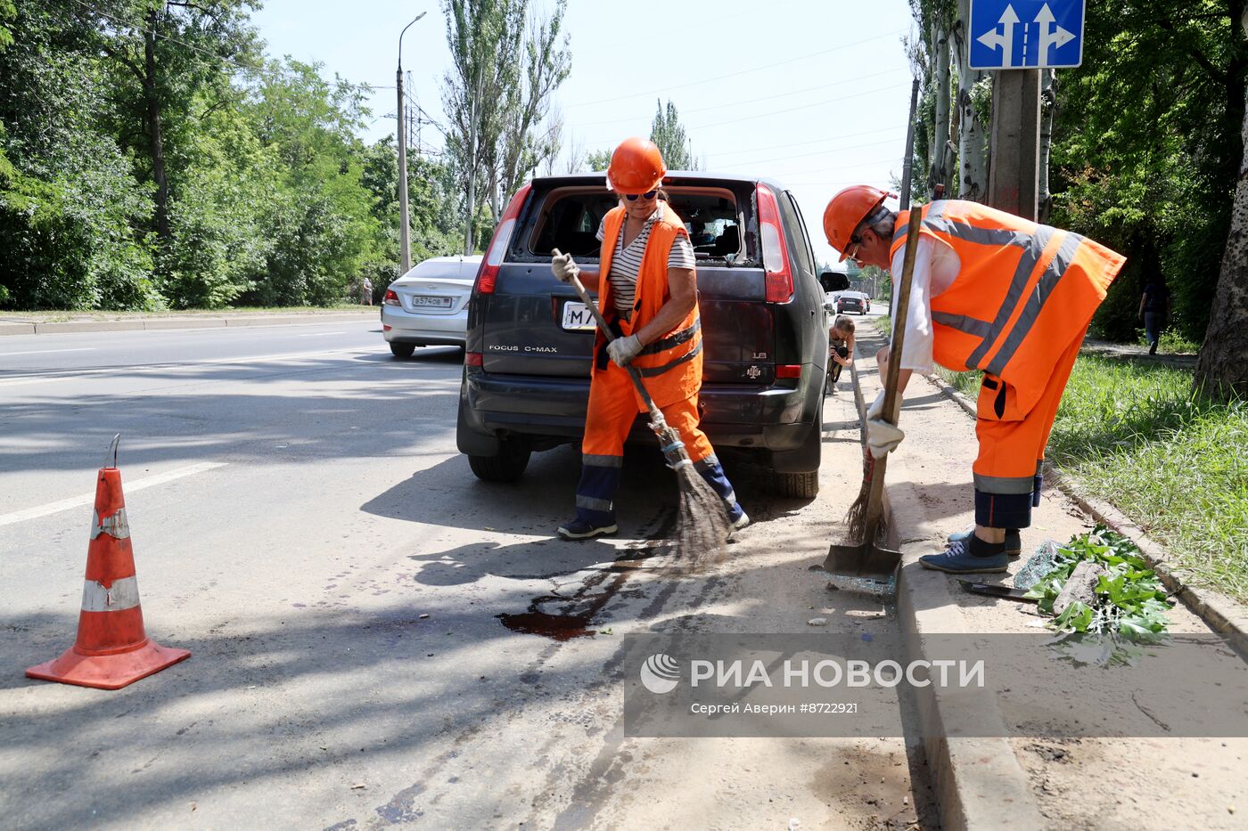 ВСУ обстреляли Ленинский район Донецка