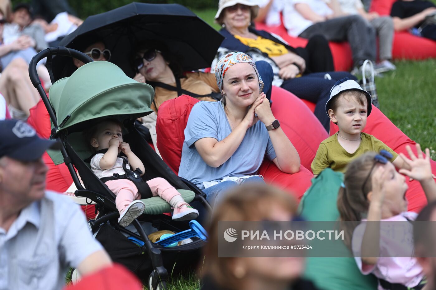 Празднование Дня семьи, любви и верности в "Царицыне"