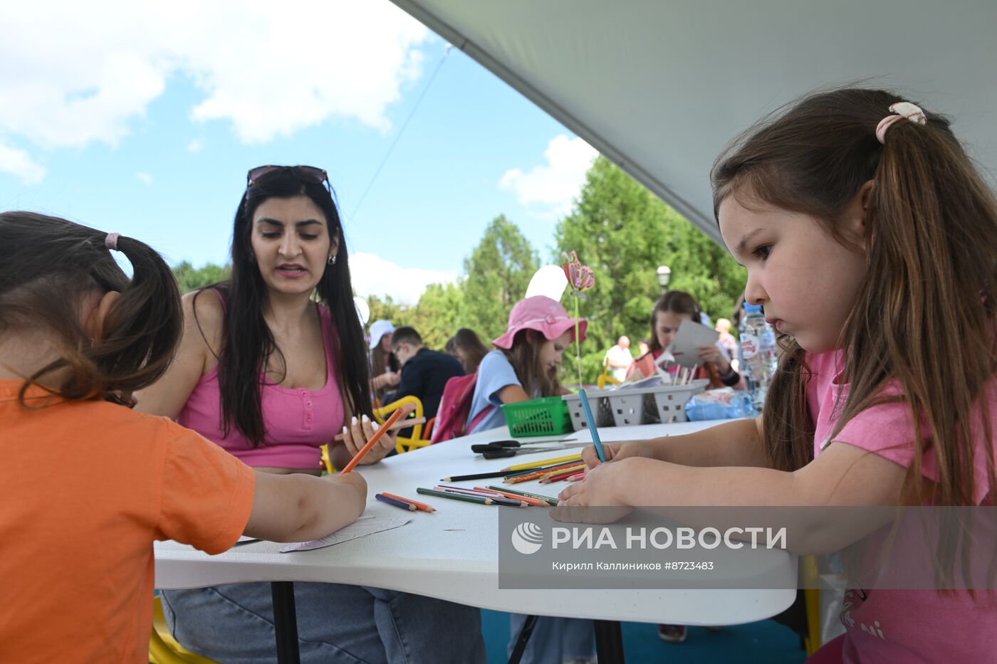 Празднование Дня семьи, любви и верности в "Царицыне"