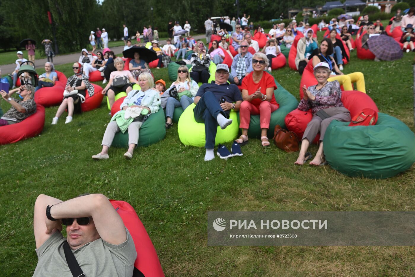 Празднование Дня семьи, любви и верности в "Царицыне"