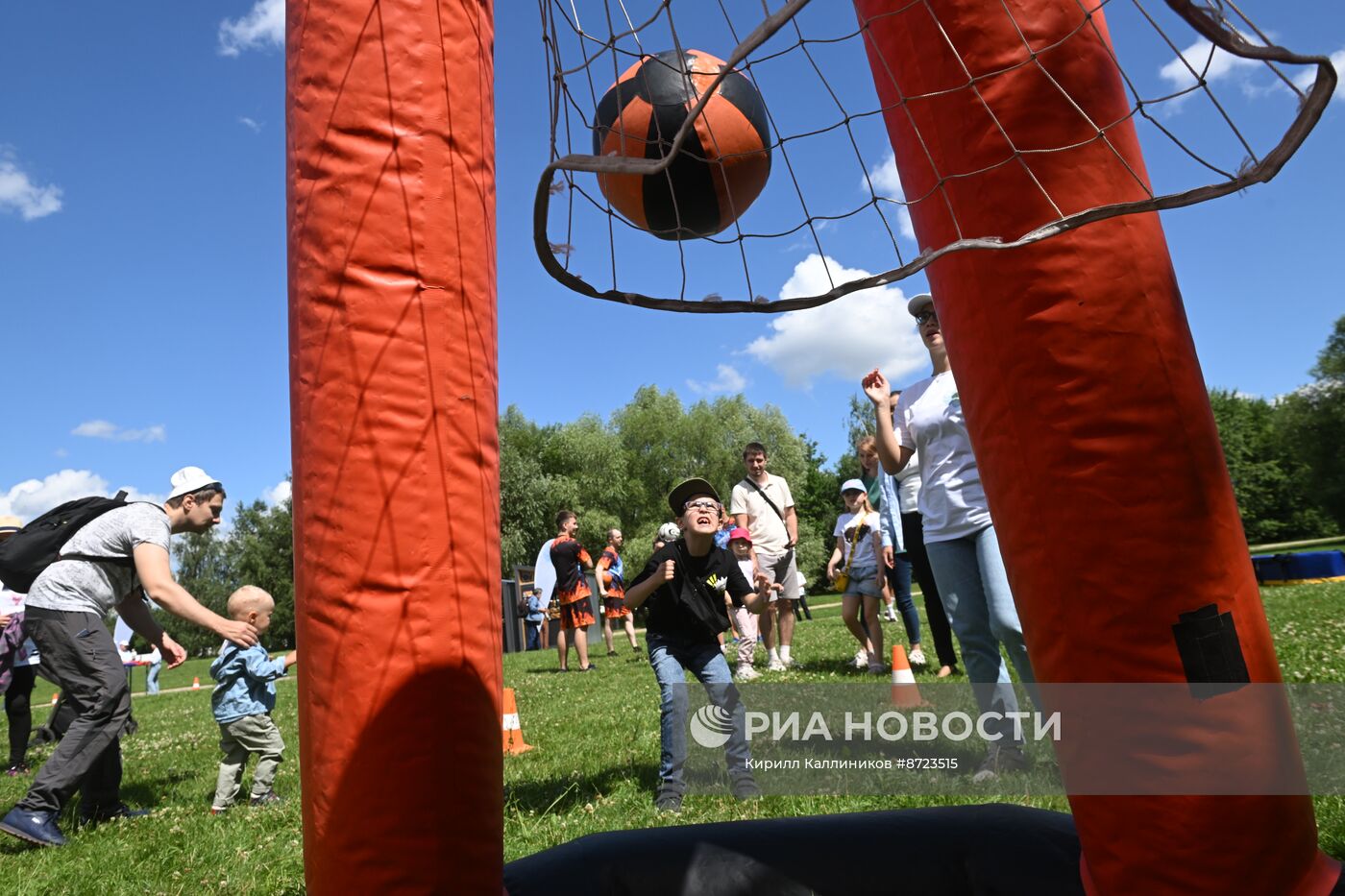 Празднование Дня семьи, любви и верности в "Царицыне"