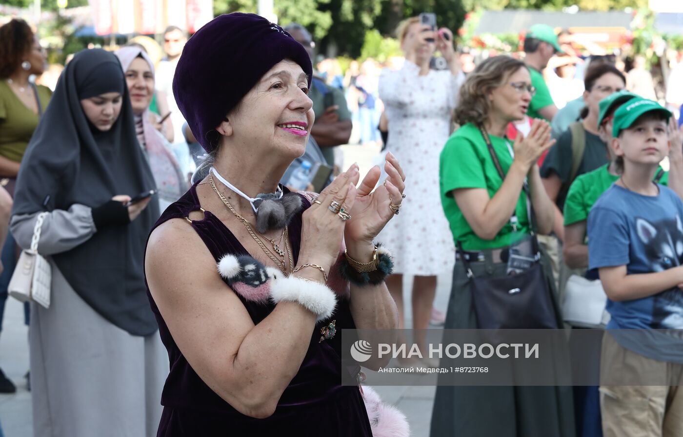 Выставка "Россия". Концертная программа "Фестивальная палитра"