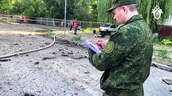 Обстановка после взрыва на насосной станции в Волгограде