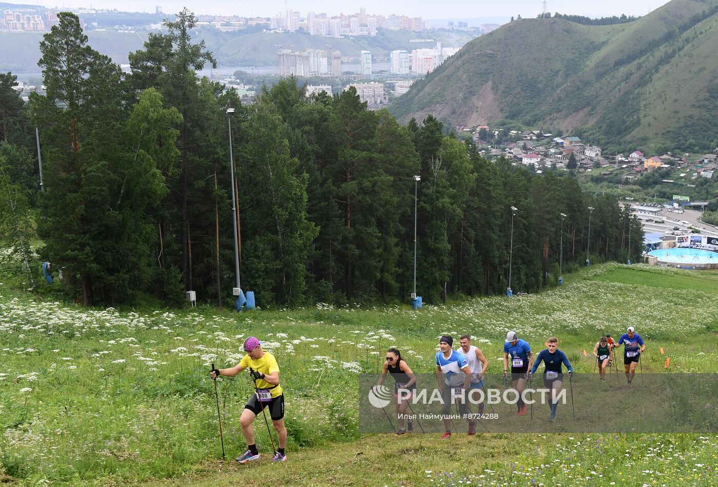 Фестиваль экстремального спорта "Высота 517" в Красноярске