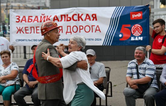 В Тынде отметили 50-летие БАМа