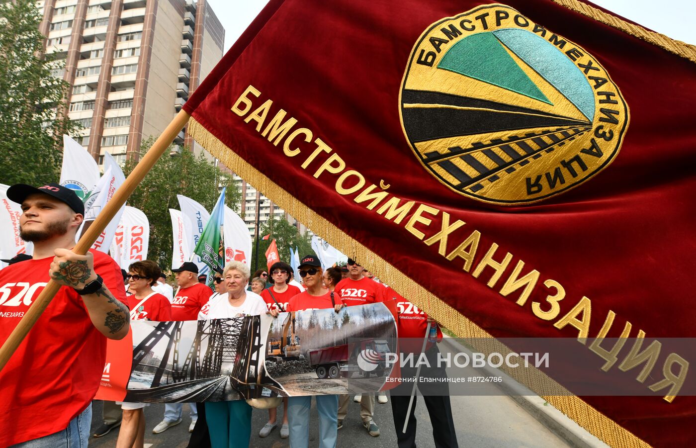 В Тынде отметили 50-летие БАМа