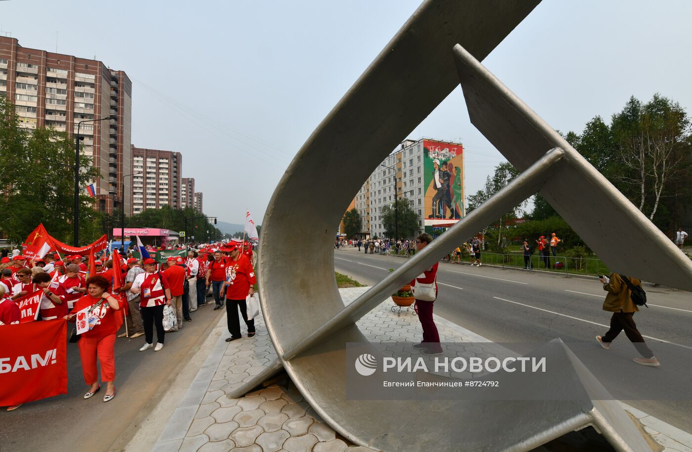 В Тынде отметили 50-летие БАМа