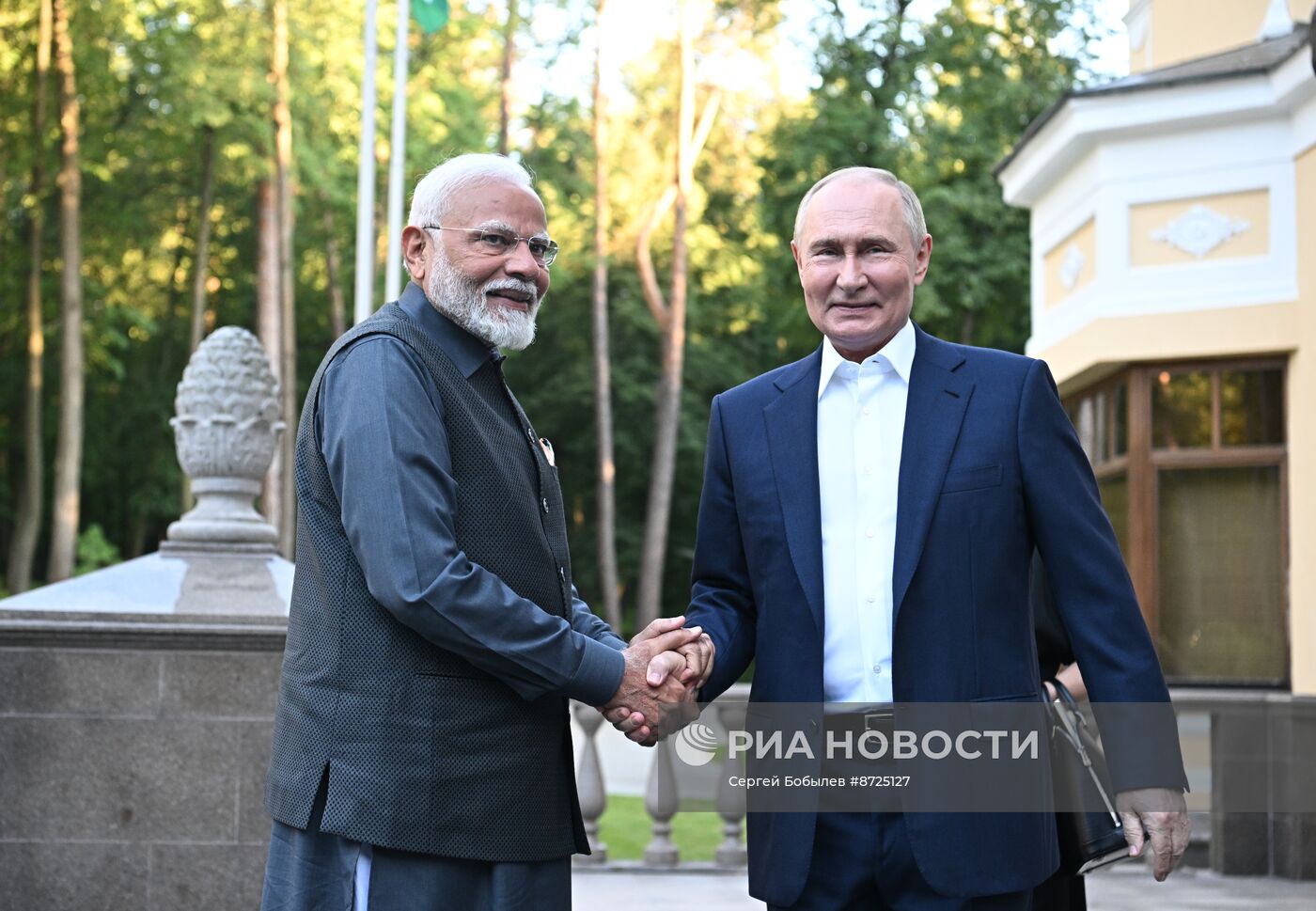 Встреча президента Владимира Путина с премьер-министром Индии Нарендрой Моди