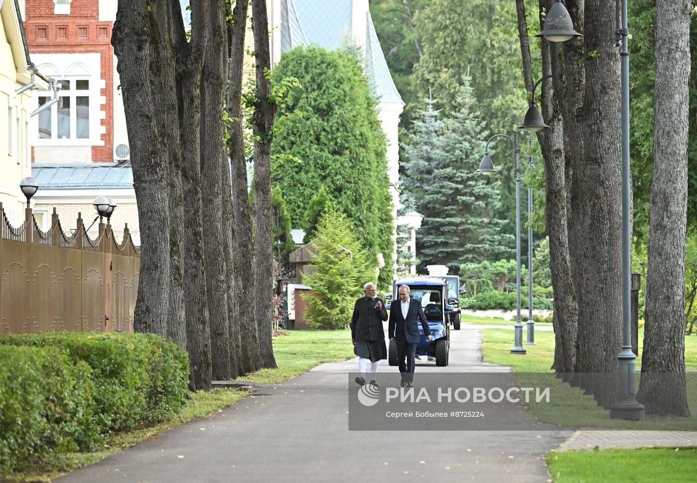 Встреча президента Владимира Путина с премьер-министром Индии Нарендрой Моди