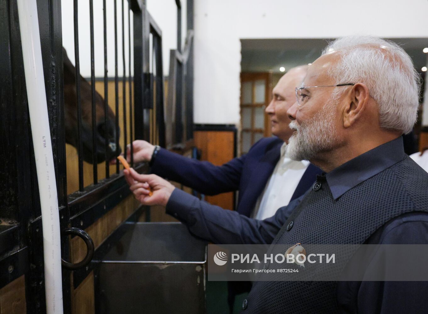 Встреча президента Владимира Путина с премьер-министром Индии Нарендрой Моди