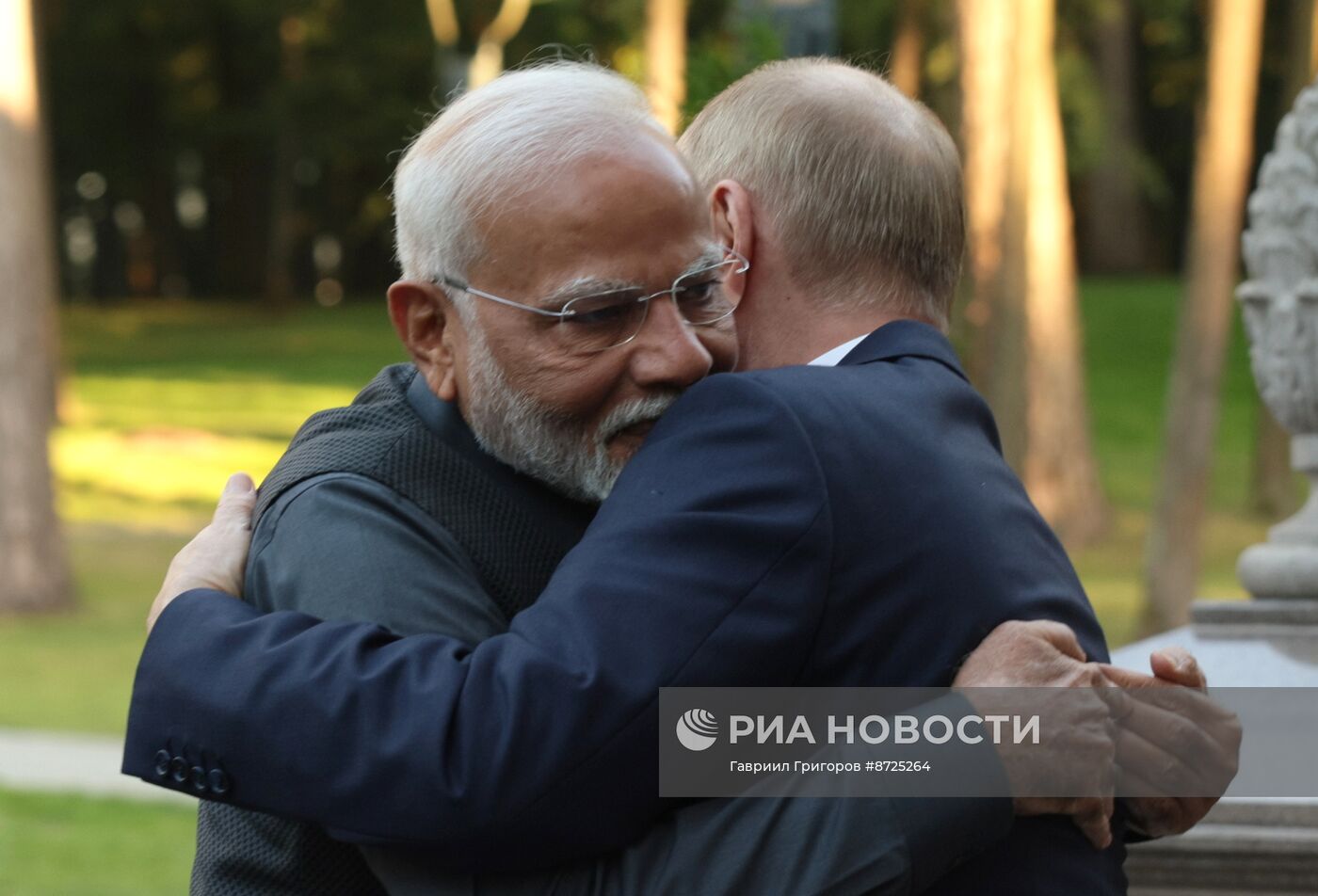 Встреча президента Владимира Путина с премьер-министром Индии Нарендрой Моди