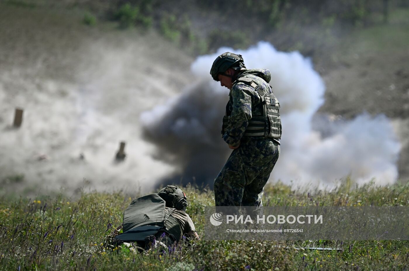 Боевое слаживание штурмовых подразделений ЦВО на Авдеевском направлении