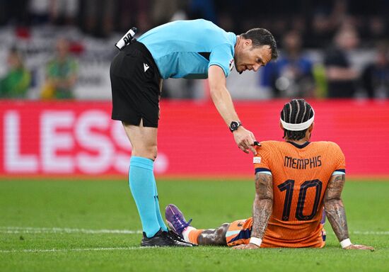 УЕФА ЕВРО-2024. Матч Нидерланды - Англия