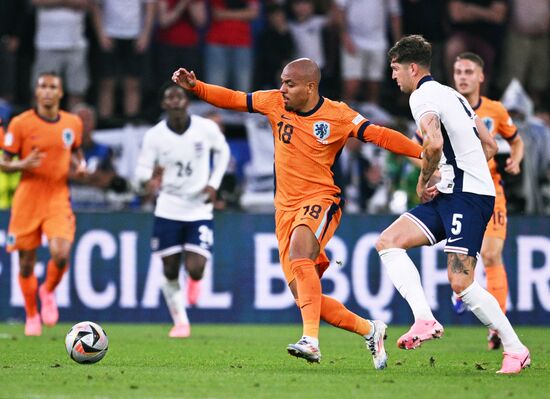 УЕФА ЕВРО-2024. Матч Нидерланды - Англия