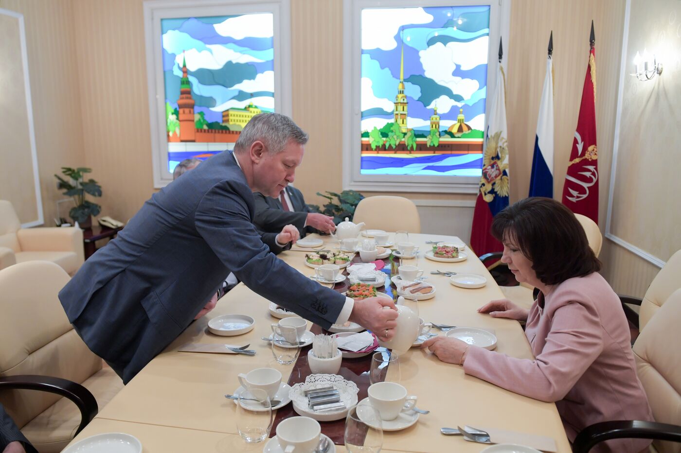 Прибытие делегаций на X Парламентский форум БРИКС