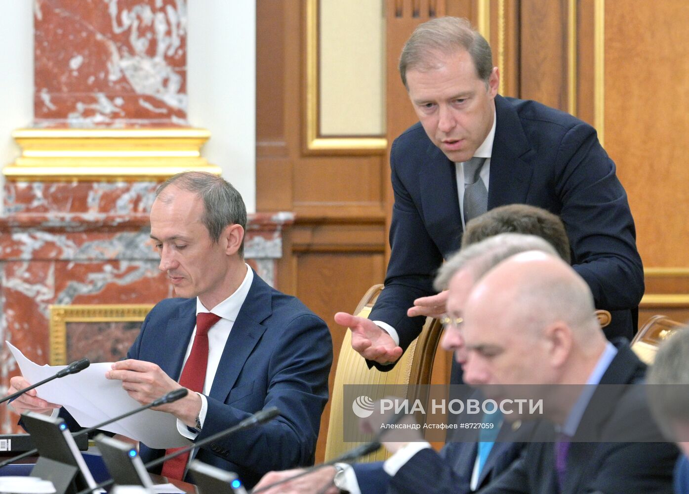 Премьер-министр Михаил Мишустин провел заседание правительства РФ