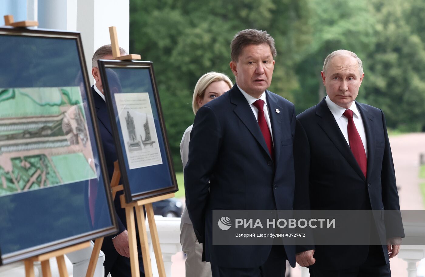 Рабочая поездка президента Владимира Путина в Санкт-Петербург