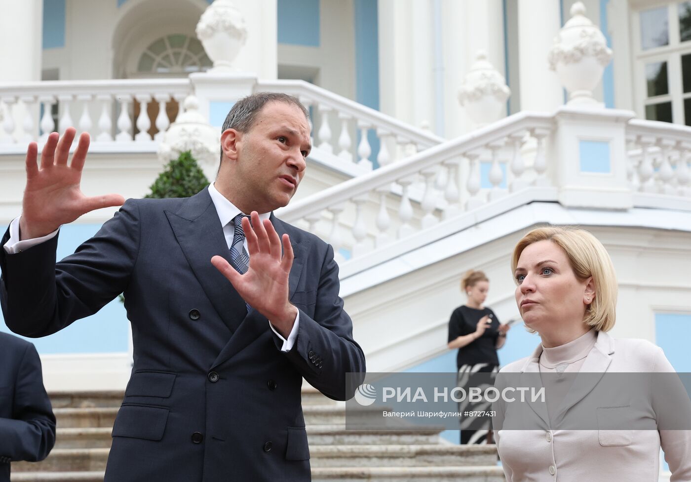 Рабочая поездка президента Владимира Путина в Санкт-Петербург