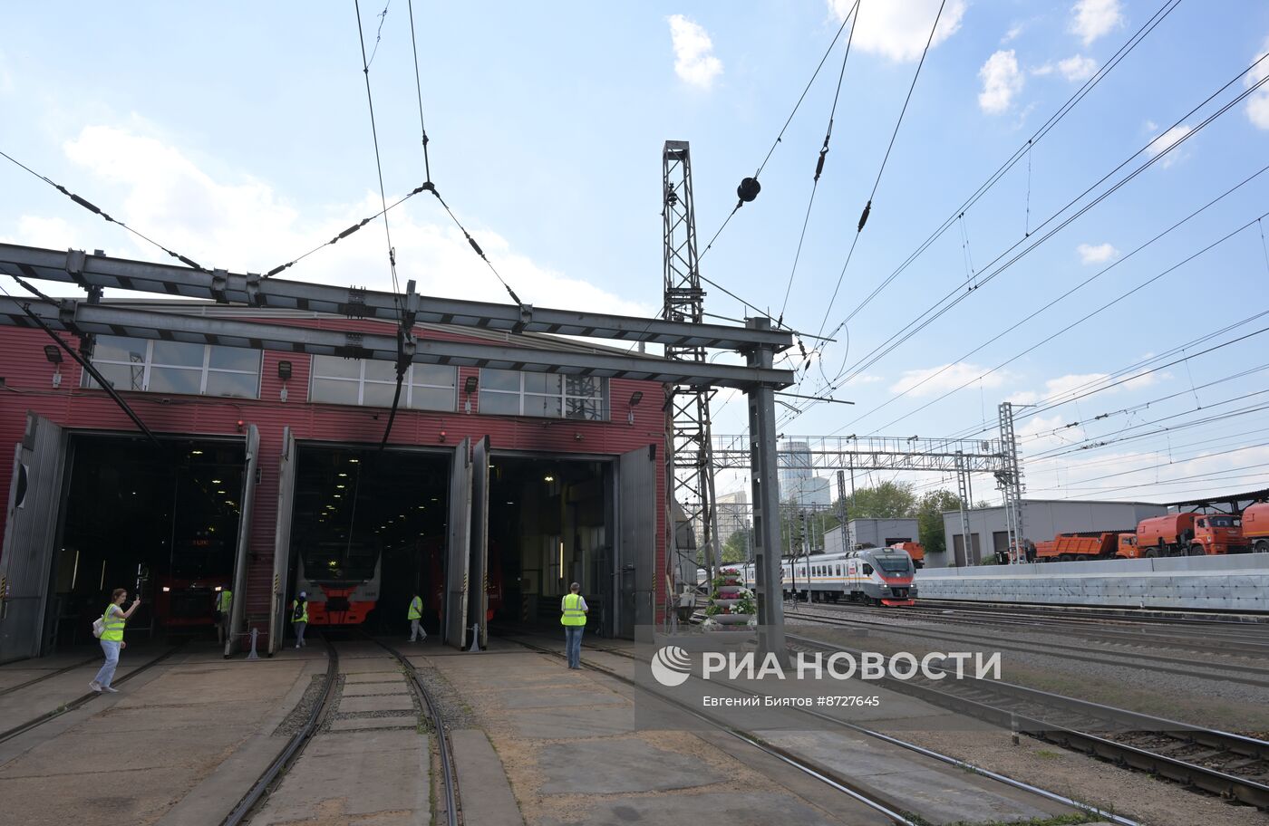 Работа депо "Аэроэкспресс"