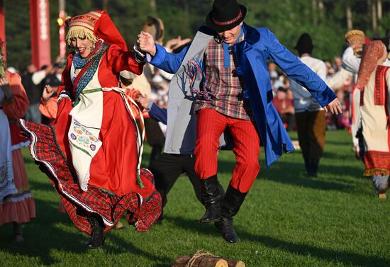 Праздник культуры кряшен "Питрау" в Татарстане