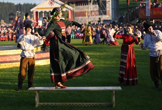 Праздник культуры кряшен "Питрау" в Татарстане