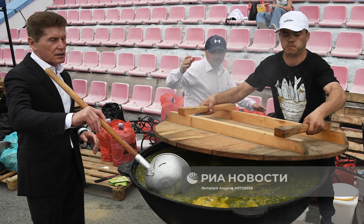 День рыбака во Владивостоке