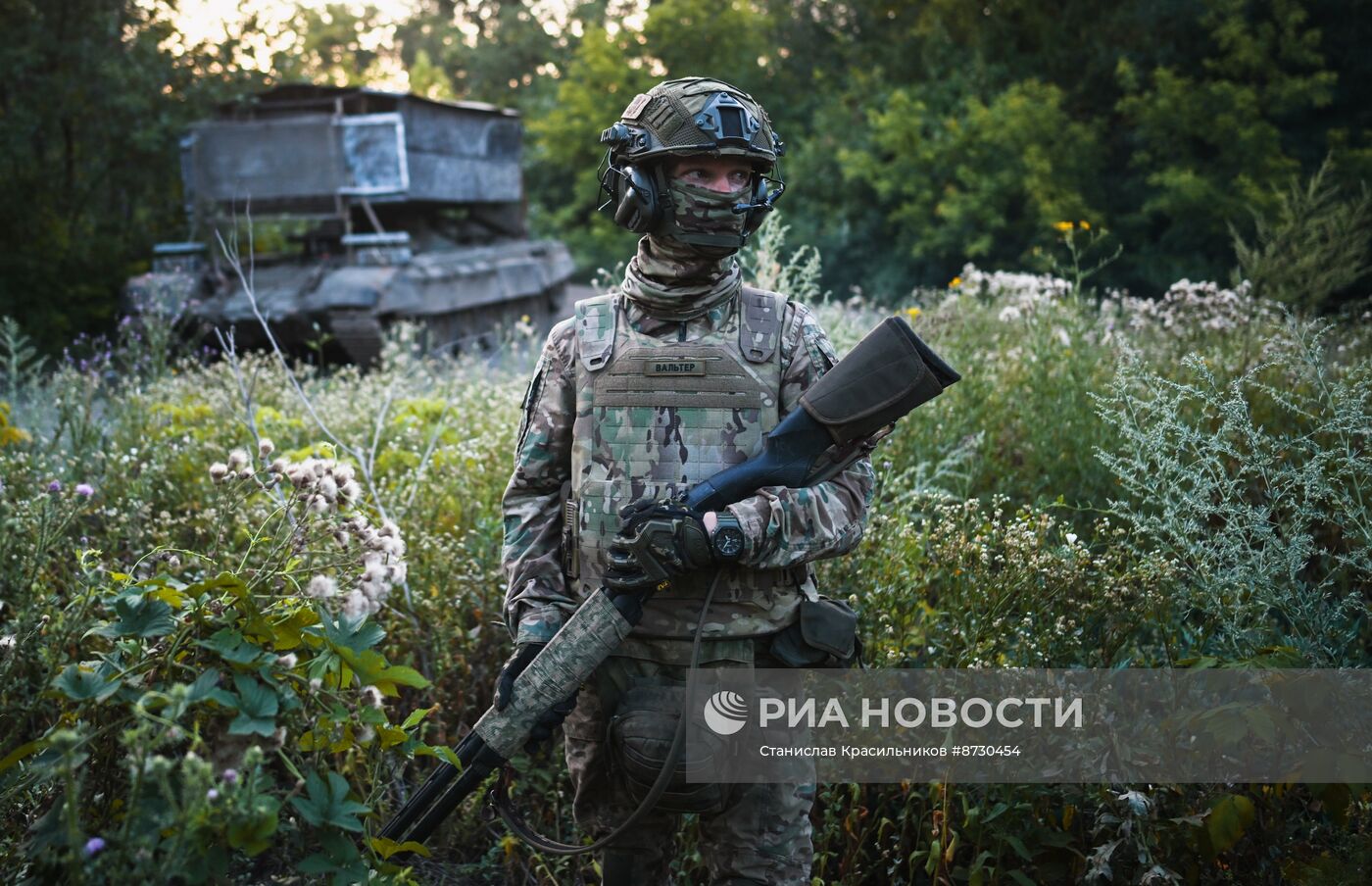 ТОС-1А "Солнцепек" группировки "Центр" на Авдеевском направлении СВО